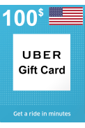 Uber Gift Card 100$ (USD) (USA)