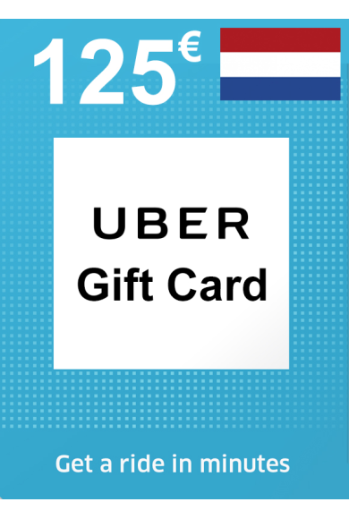 Uber Gift Card 125€ (EUR) (Netherlands)