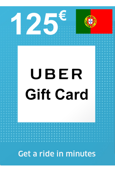 Uber Gift Card 125€ (EUR) (Portugal)