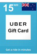 Uber Gift Card 15 (NZD) (New Zealand)