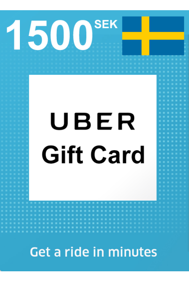 Uber Gift Card 1500 (SEK) (Sweden)