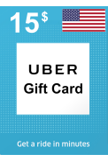 Uber Gift Card 15$ (USD) (USA)
