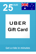 Uber Gift Card 25 (AUD) (Australia)
