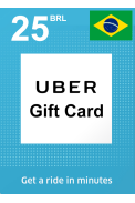 Uber Gift Card 25 (BRL) (Brazil)