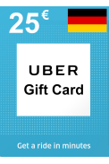 Uber Gift Card 25€ (EUR) (Germany)