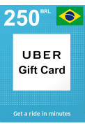 Uber Gift Card 250 (BRL) (Brazil)