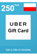 Uber Gift Card 250 (PLN) (Poland)