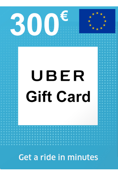 Uber Gift Card 300€ (EUR) (Europe)