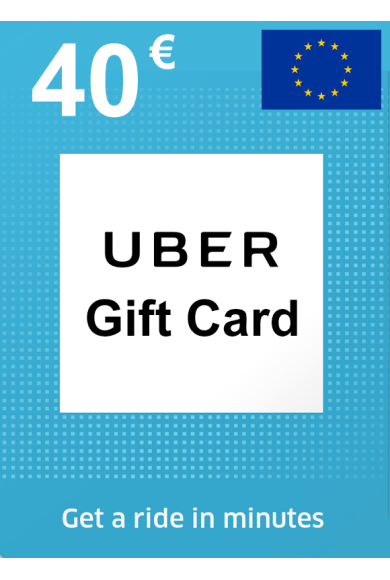 Uber Gift Card 40€ (EUR) (Europe)