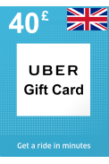 Uber Gift Card £40 (GBP) (UK - United Kingdom)