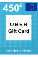 Uber Gift Card 450€ (EUR) (Europe)