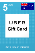 Uber Gift Card 5 (AUD) (Australia)
