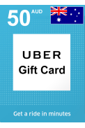 Uber Gift Card 50 (AUD) (Australia)