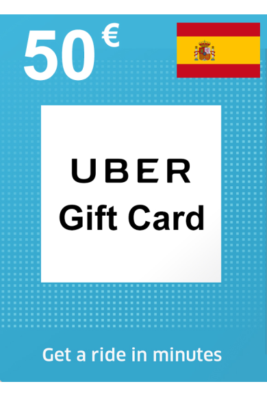 Uber Gift Card 50€ (EUR) (Spain)