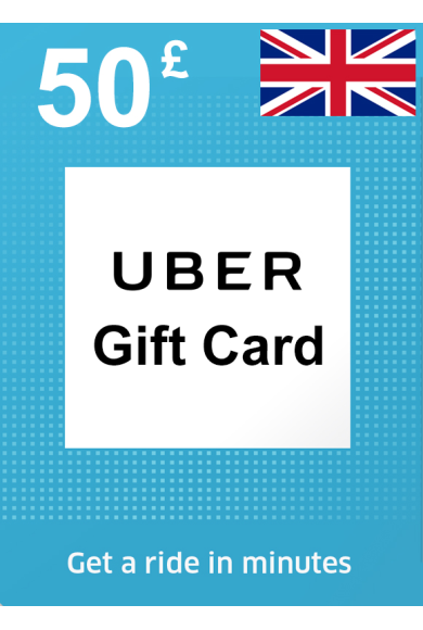 Uber Gift Card £50 (GBP) (UK - United Kingdom)