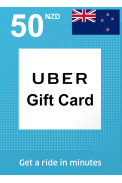 Uber Gift Card 50 (NZD) (New Zealand)