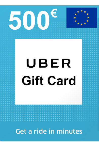 Uber Gift Card 500€ (EUR) (Europe)