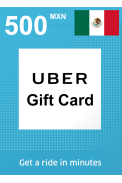 Uber Gift Card 500 (MXN) (Mexico)