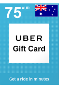Uber Gift Card 75 (AUD) (Australia)