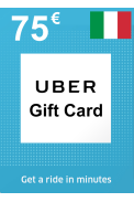 Uber Gift Card 75€ (EUR) (Italy)