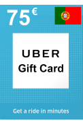 Uber Gift Card 75€ (EUR) (Portugal)
