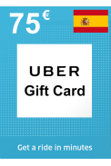 Uber Gift Card 75€ (EUR) (Spain)