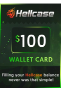 Wallet Card Hellcase.com 100$ (USD)