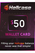 Wallet Card Hellcase.com 50$ (USD)