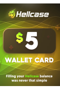Wallet Card Hellcase.com 5$ (USD)