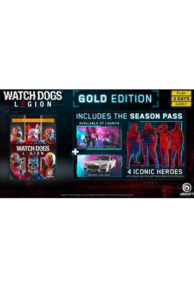 Watch Dogs: Legion - Gold Edition (USA) (Xbox One)