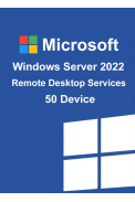 Windows Server 2022 Remote Desktop Services - 50 Device Connections