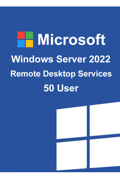 Windows Server 2022 Remote Desktop Services - 50 User Connections