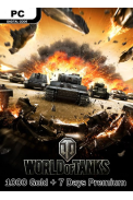World of Tanks: 1000 Gold + 7 Days Premium