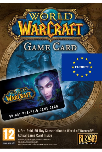 World of Warcraft: 60 Days Time Card (WOW Europe)