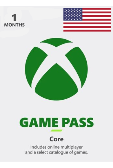 Xbox Game Pass Core 1 month (NA / North America)