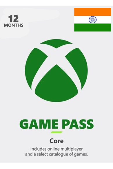 Xbox Game Pass Core 12 month (India)