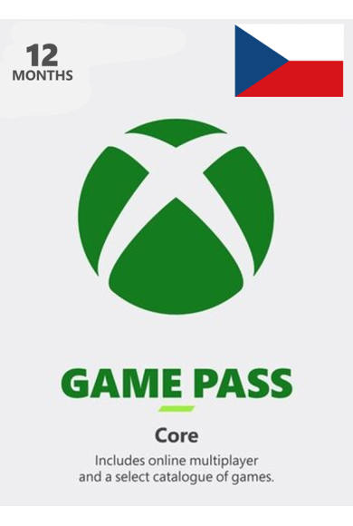 Xbox Game Pass Core 12 months (Czech Republic)