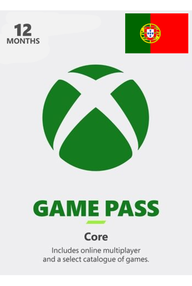 Xbox Game Pass Core 12 months (Portugal)