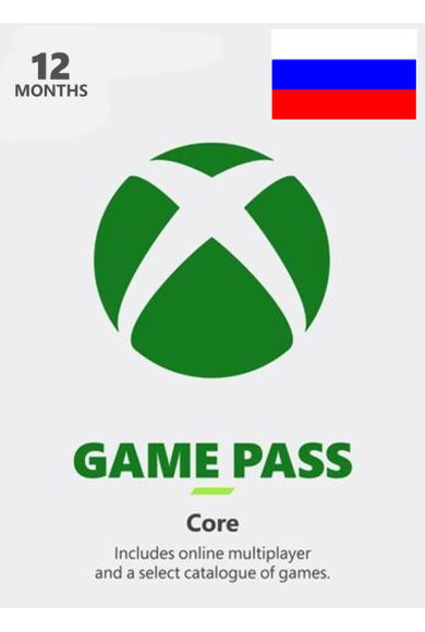 Xbox Game Pass Core 12 months (Russia)