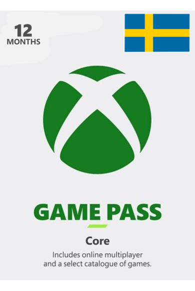 Xbox Game Pass Core 12 months (Sweden)