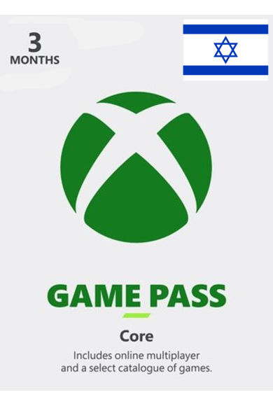 Xbox Game Pass Core 3 months (Israel)