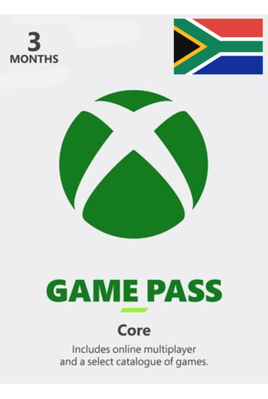 Xbox Game Pass Core 3 months (South Africa)