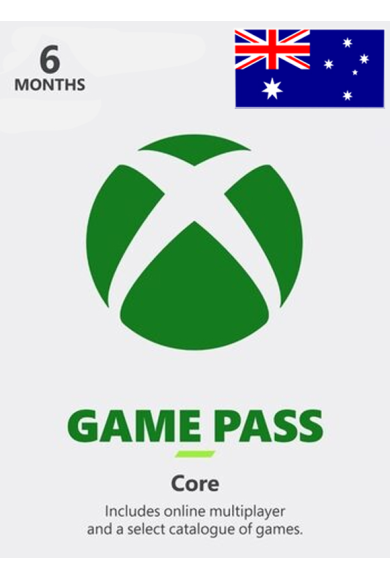 Xbox Game Pass Core 6 months (Australia)