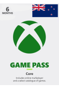 Xbox Game Pass Core 6 months (New Zealand)