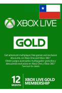 Xbox Live Gold 12 Months (Chile)