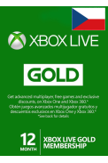 Xbox Live Gold 12 Months (Czech Republic)
