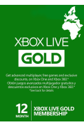 Xbox Live Gold 12 Month (EMEA)