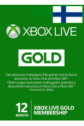 Xbox Live Gold 12 Months (Finland)