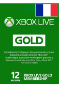 Xbox Live Gold 12 Months (France)