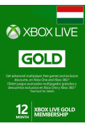 Xbox Live Gold 12 Month (Hungary)